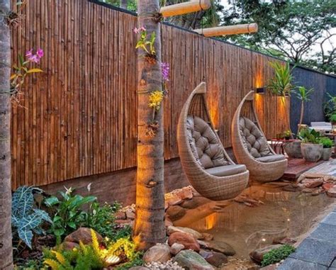 15 ideas to decorate the fence of your house with bamboo panels – Crafty Daily