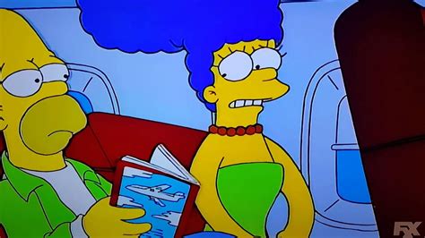 Marge Simpson Fear of Flying - YouTube