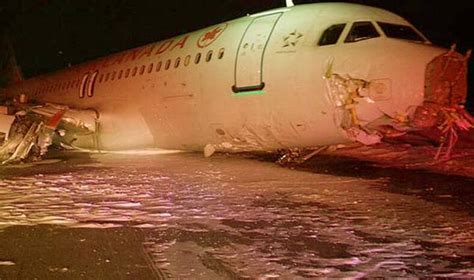 Air Canada AC624 Jet Crash: Airbus 320 flight skids off Halifax runway, at least 23 injured ...