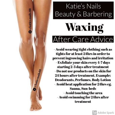 Waxing Aftercare Advice | Waxing aftercare, Waxing, Waxing tips