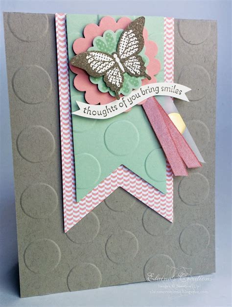 Elaine's Creations: Polka Dot Pieces Card