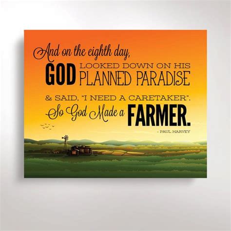 So God Made a Farmer, Paul Harvey - Digital Download | Paul harvey, Paul harvey quotes, Farmer