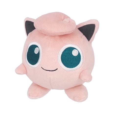 Buy Sanei Pokemon All Star Series Jigglypuff Stuffed Plush, 5", Pink ...