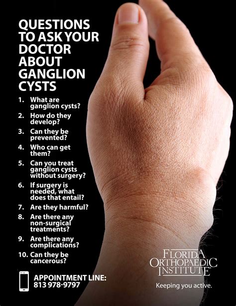 Ganglion Cyst Wrist Treatment| Florida Orthopaedic Institute