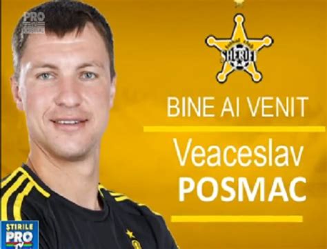 Un nou jucator de selectionata, la Sheriff Tiraspol. Fundasul central Veaceslav Posmac a semnat ...