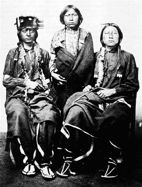 Three Young Men, Arapaho by William Stinson Soule | American indian history, Native american ...