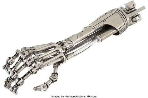 Terminator 2: Judgement Day Prop Endoskeleton Arm.... (Total: 2 | Lot ...