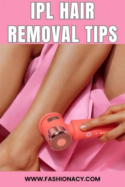 IPL Hair Removal Tips