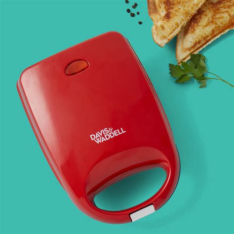 Electric Mini Jaffle Maker Red | Kitchen Warehouse™