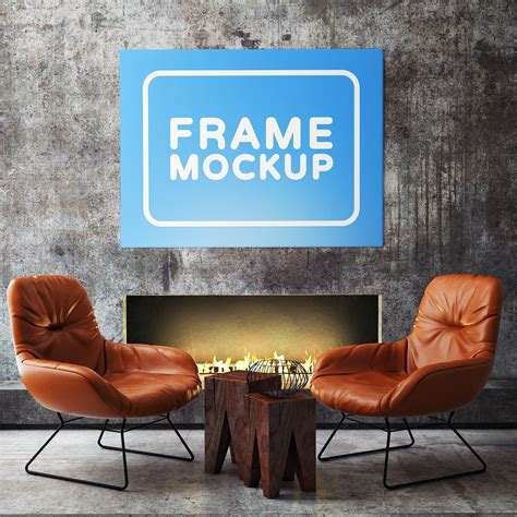 Landscape Frame Mockup on Behance