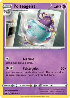 Polteageist | Sword & Shield | TCG Card Database | Pokemon.com