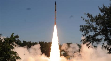 Agni-V missile successfully test-fired | India News - The Indian Express