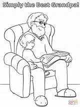 Simply The Best Grandpa coloring page  Free Printable Coloring Pages sketch template