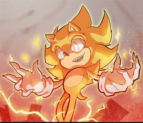 fleetway super sonic fan art - customoffwhitevans