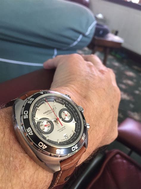 SOLD! FS: Hamilton Pan Europ Chronograph (Silver Dial) .... | WatchUSeek Watch Forums