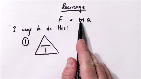 How to rearrange equations and formula explained simply - YouTube