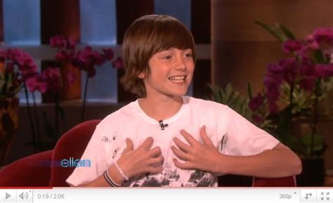 greyson chance on ellen! - Greyson Chance Image (12469948) - Fanpop