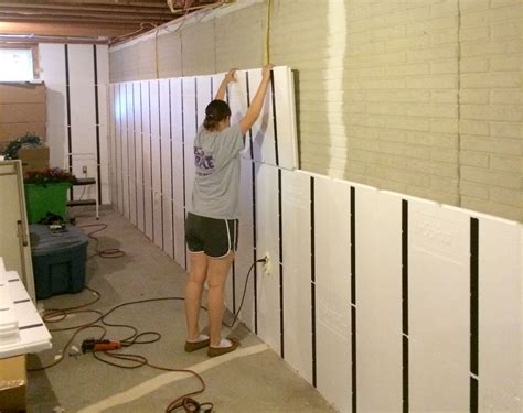 Foam Panels For Basement Walls | Insulating basement walls, Basement ...