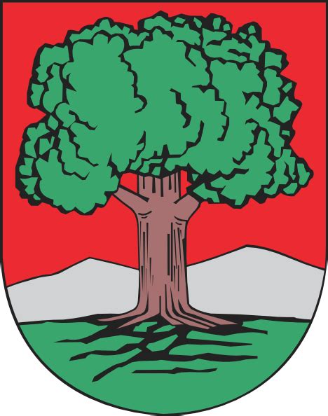 Oak Tree Walbrzych Coat Of Arms Clip Art at Clker.com - vector clip art ...