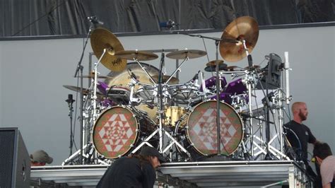 Danny Carey - Tool (front) My favorite drummer's kit!! | Drum kits ...