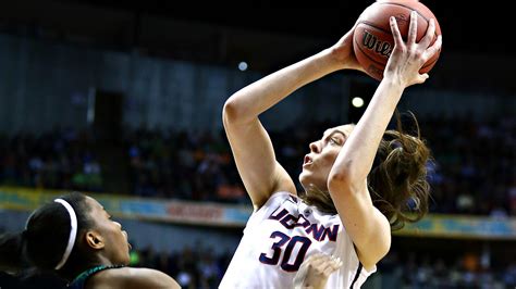 Breanna Stewart of UConn Huskies, Jewell Loyd of Notre Dame Fighting ...