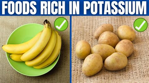 FOODS RICH IN POTASSIUM - 15 Foods High in Potassium! - YouTube