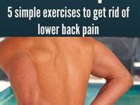Lower back pain exercises