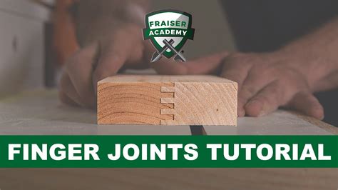 How to Make Finger Joints with a router Table DIY | Tutorial | Fraiser ...