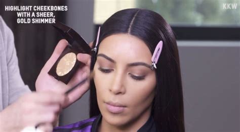 Kim Kardashian On Why She Is Over The Highlighter Trend | Cosmopolitan ...