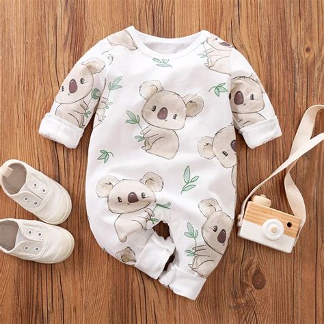 Kids Baby Romper Koala Printing Clothes