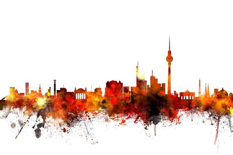 Bildergebnis für skyline Berlin | Skyline art, Cityscape art, Skyline