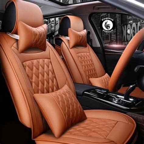 Pegasus Premium Brown 34 Inch Car Seat Cover at Rs 4499/quantity in New ...