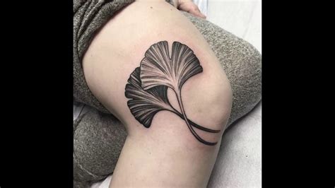 24 Gorgeous Ginkgo Leaf Tattoo Designs - YouTube