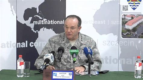 The SACEUR's visit at the Headquarters Multinational Corps Northeast ...