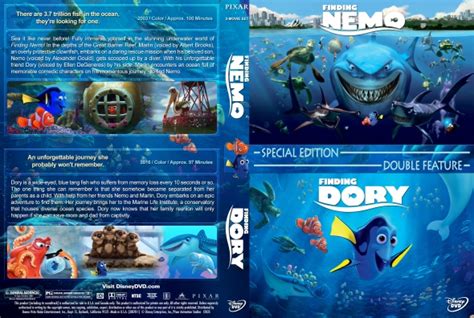 CoverCity - DVD Covers & Labels - Finding Nemo / Finding Dory Double ...