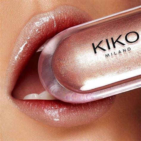 Kiko Lip Gloss 3D Hydra 18 Golden Sparkle - Gloss Labial 6,5ml Kiko Milano - DANI CASSIANO ...