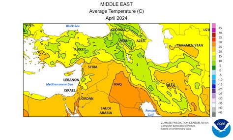 Climate Prediction Center - Monitoring and Data: Regional Climate Maps - Middle East