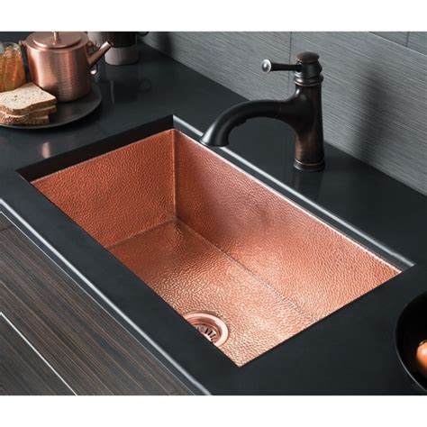 Sinkology Orwell Copper 30" Single Bowl Undermount Kitchen Sink - Bed Bath & Beyond - 10495602