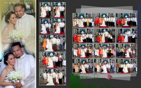 Arhed Photoshop Photo and Video Coverage: Jojo + Jane Wedding Layout