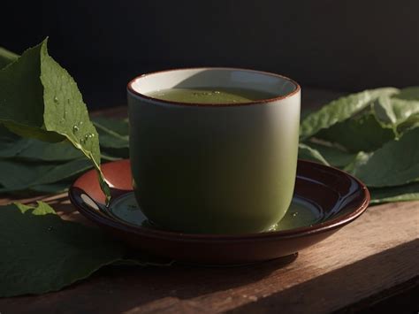 Premium AI Image | Japanese Matcha Tea