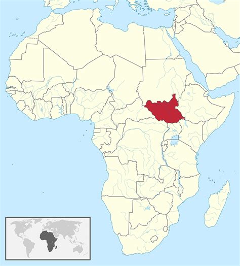 WEB South Sudan Map | RNS