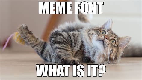 Meme Font - What Is It and Why Do We Use It? - London Grey