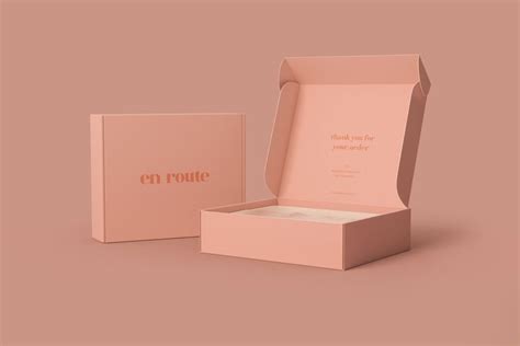 Order Packaging Design Pink Orange Jewelry Design Branding Logotype Monogram | Packaging design ...