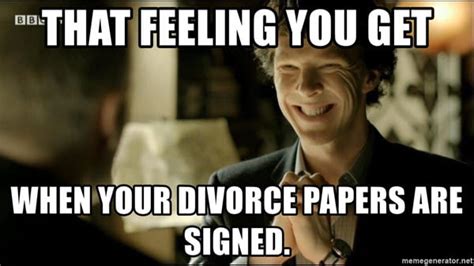 25 Divorce Memes That Are Simply Hilarious - SayingImages.com