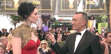 On the 2015 Emmys Red Carpet - Laura Prepon