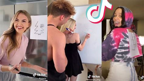 DRAW ON THE BACK TikTok compilation ( doodle challenge ) | Challenges ...