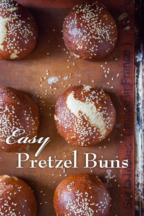 Soft Pretzel Burger Bun Recipe | Bryont Blog