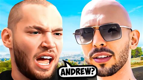 Adin Ross Meets Andrew Tate in GTA 5 RP! - YouTube