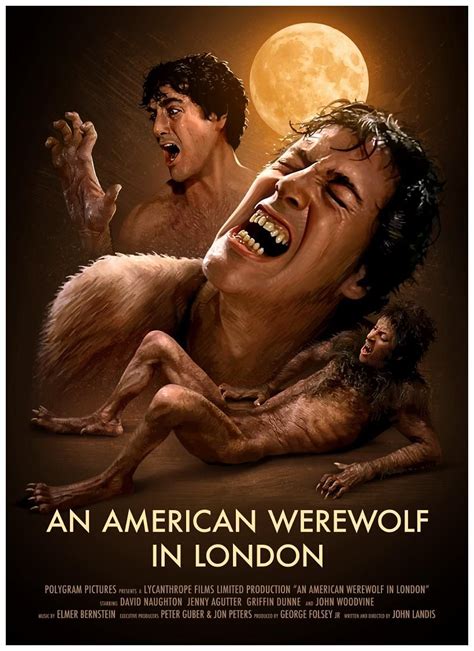 Horror Movie Poster Art : An American Werewolf In London 1981 by Brian ...