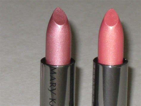 Mary Kay Creme Lipstick: "Sweet Nectar" & "Frosted Rose"